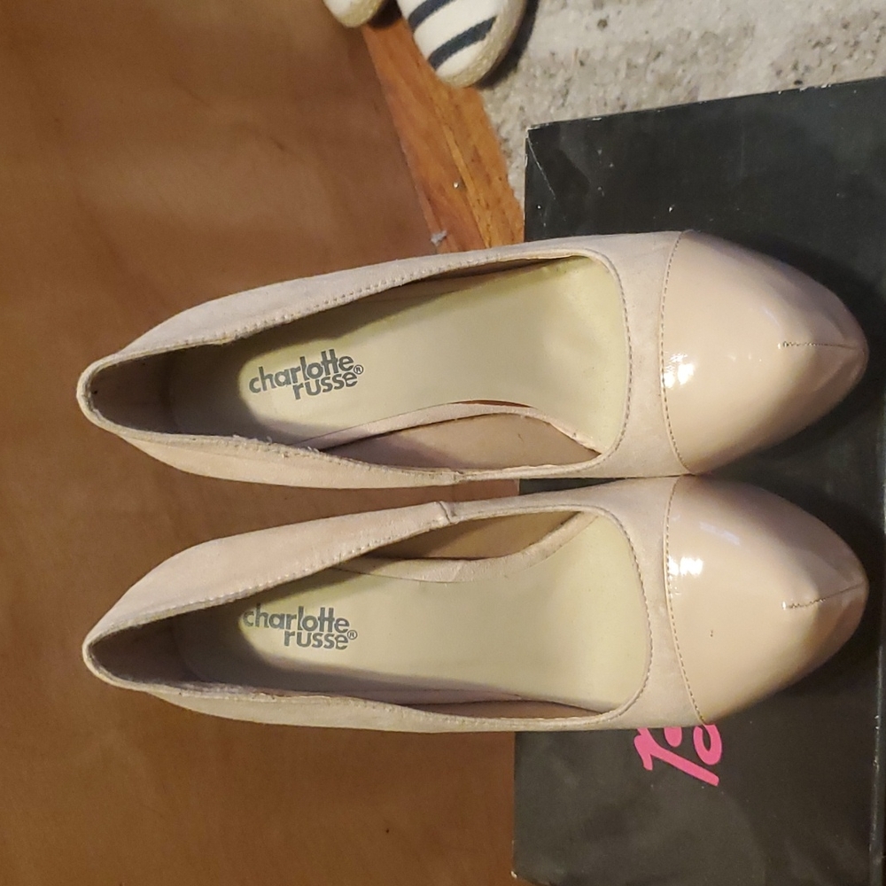 High heel shoes